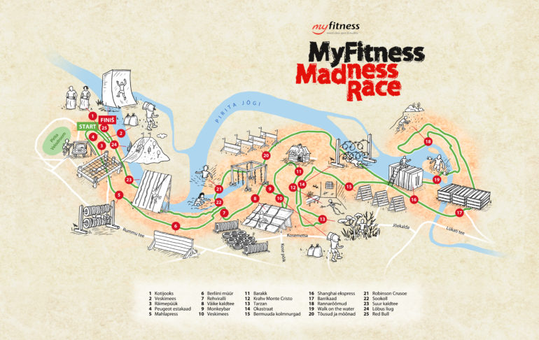 MyFitness Madness Race: Pirita